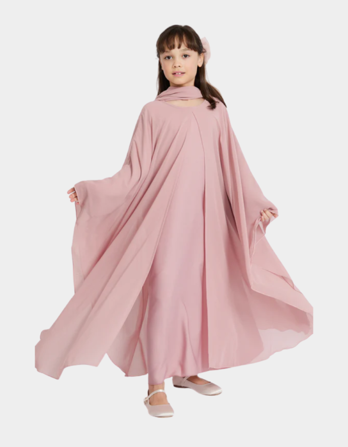 Junior Luxury Abaya with Stonework