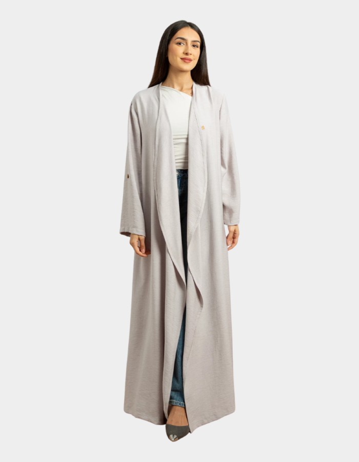Soft-Touch Colored Abaya